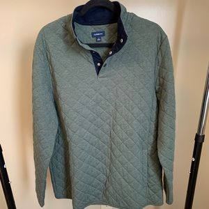 Croft & Barrow Men’s Quilted Pullover Sweater